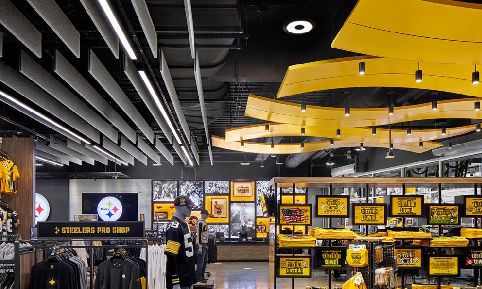 Steelers Pro Shop at Heinz Field Seem 1 Acoustic