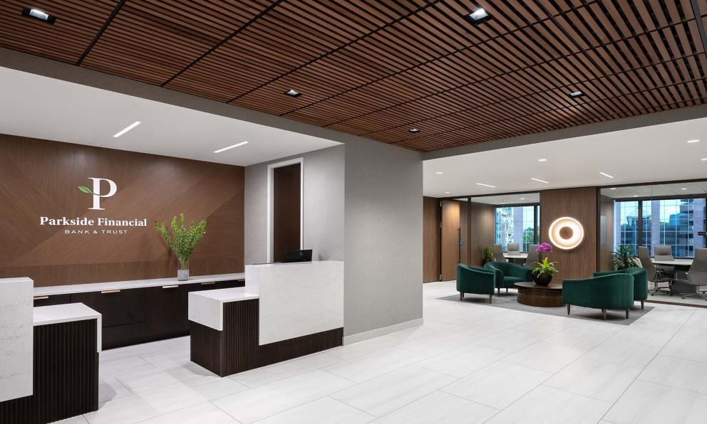 Seem 1 Recessed Reception Area