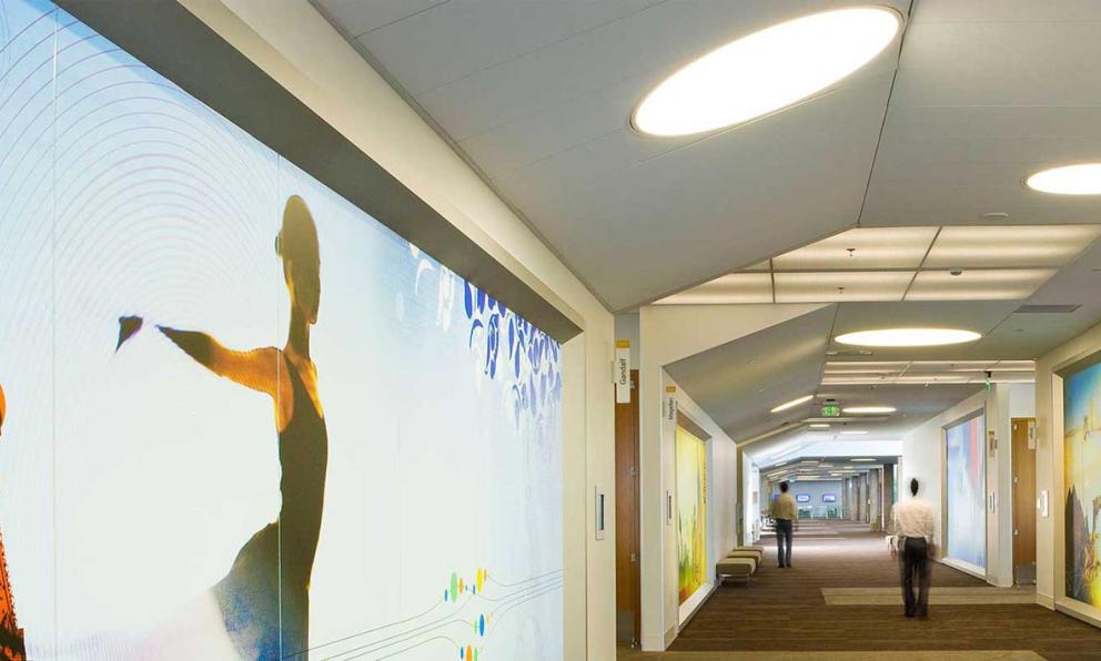 Microsoft Corridor Skydome