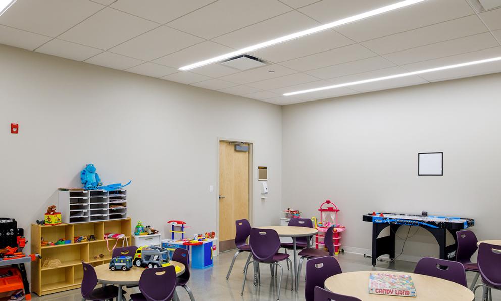 Esperanza Healthcare Playroom Seem 4 Recessed