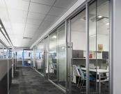 Twelve Open Office Corridor