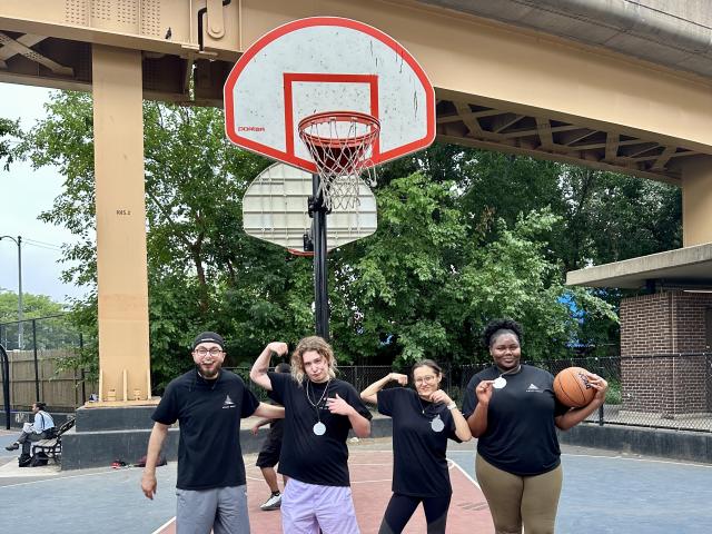 Interns basketball