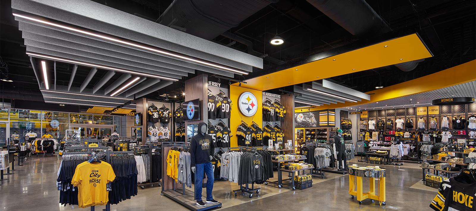 Steelers Pro Shop at Heinz Field Seem 1 Acoustic