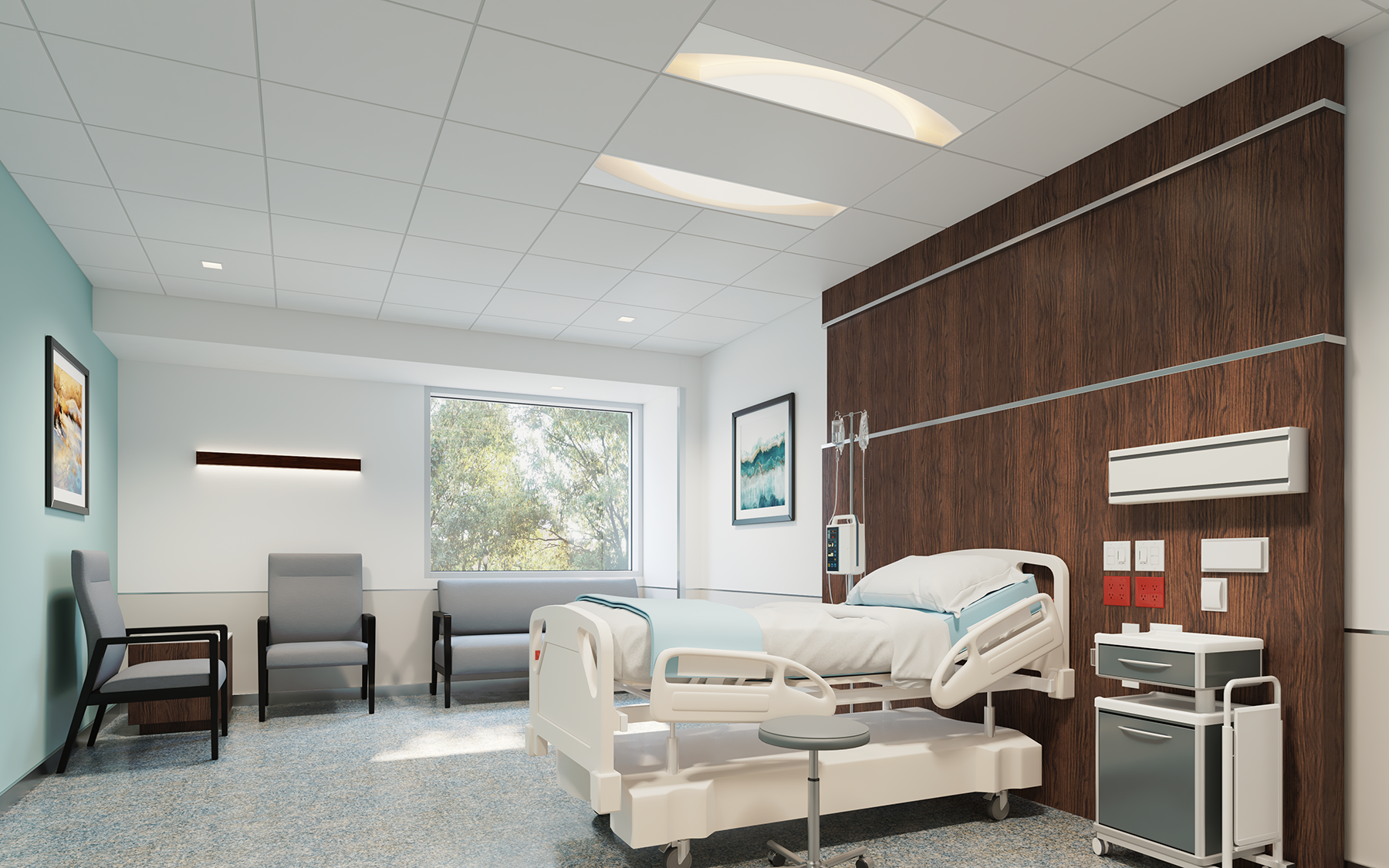 Saros Duo Patient Room 