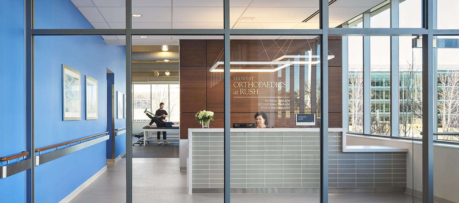 Rush Oak Brook Outpatient Center Reception Nera Pendant