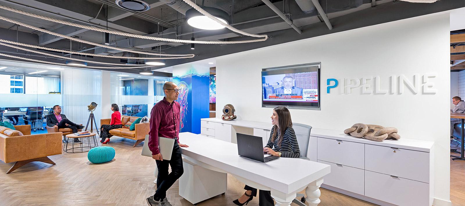 Pipeline Reception Area Skydome