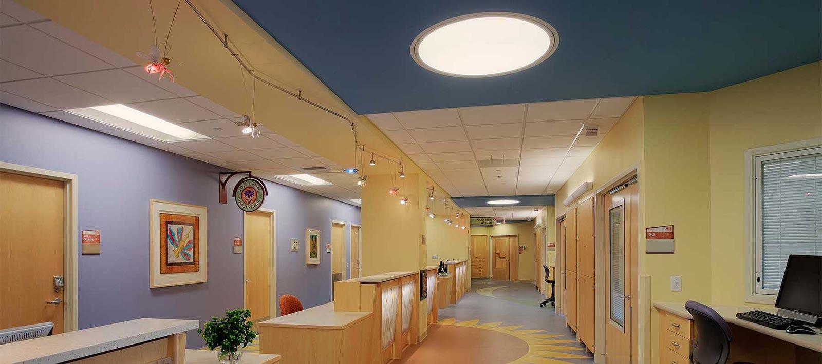 American Family Children's Hospital Corridor Skydome