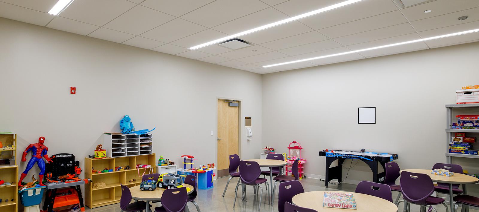 Esperanza Healthcare Playroom Seem 4 Recessed