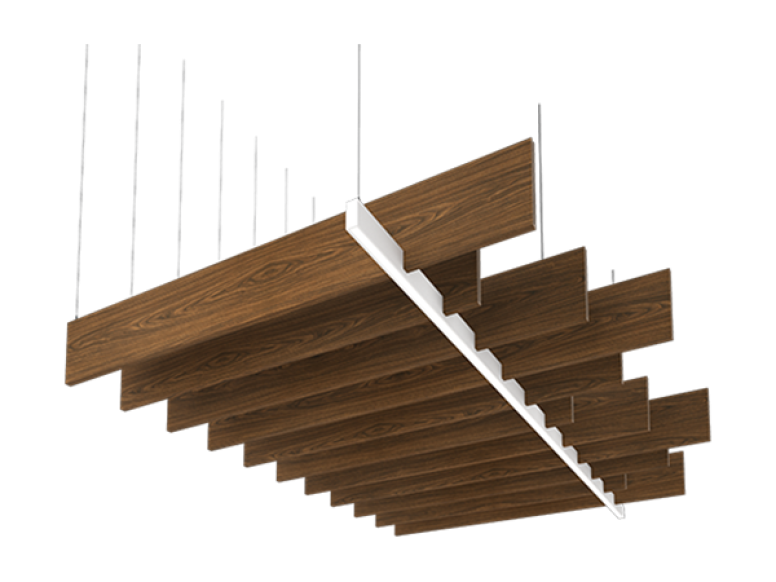 AirCore Bridge Cantilever Wave Walnut