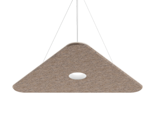 Plyta Triangle 36" Classic White & Limestone Plyta Triangle 36" Classic White & Limestone